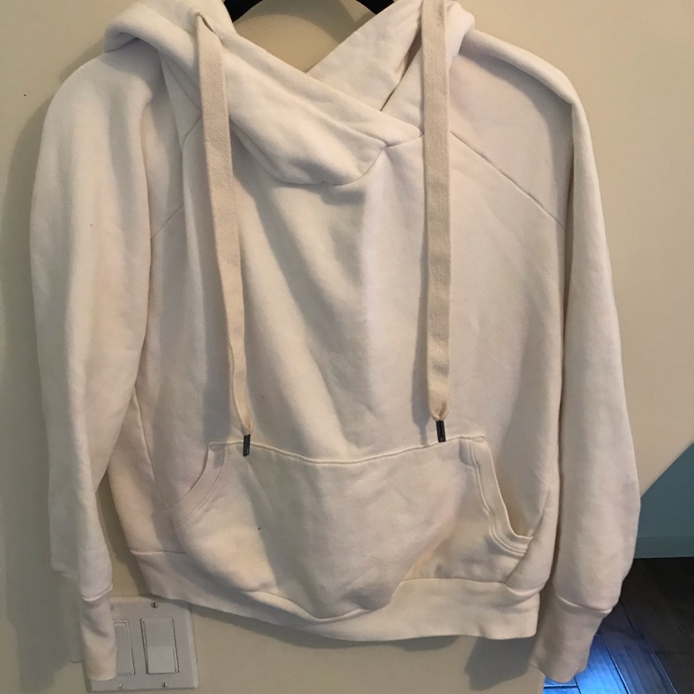 NSF white/pastel hoodie